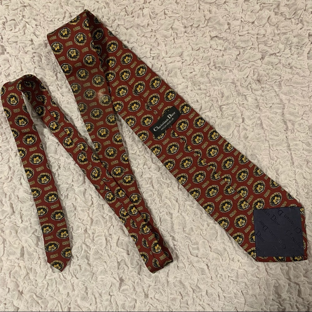 Christian Dior | Patterned Necktie